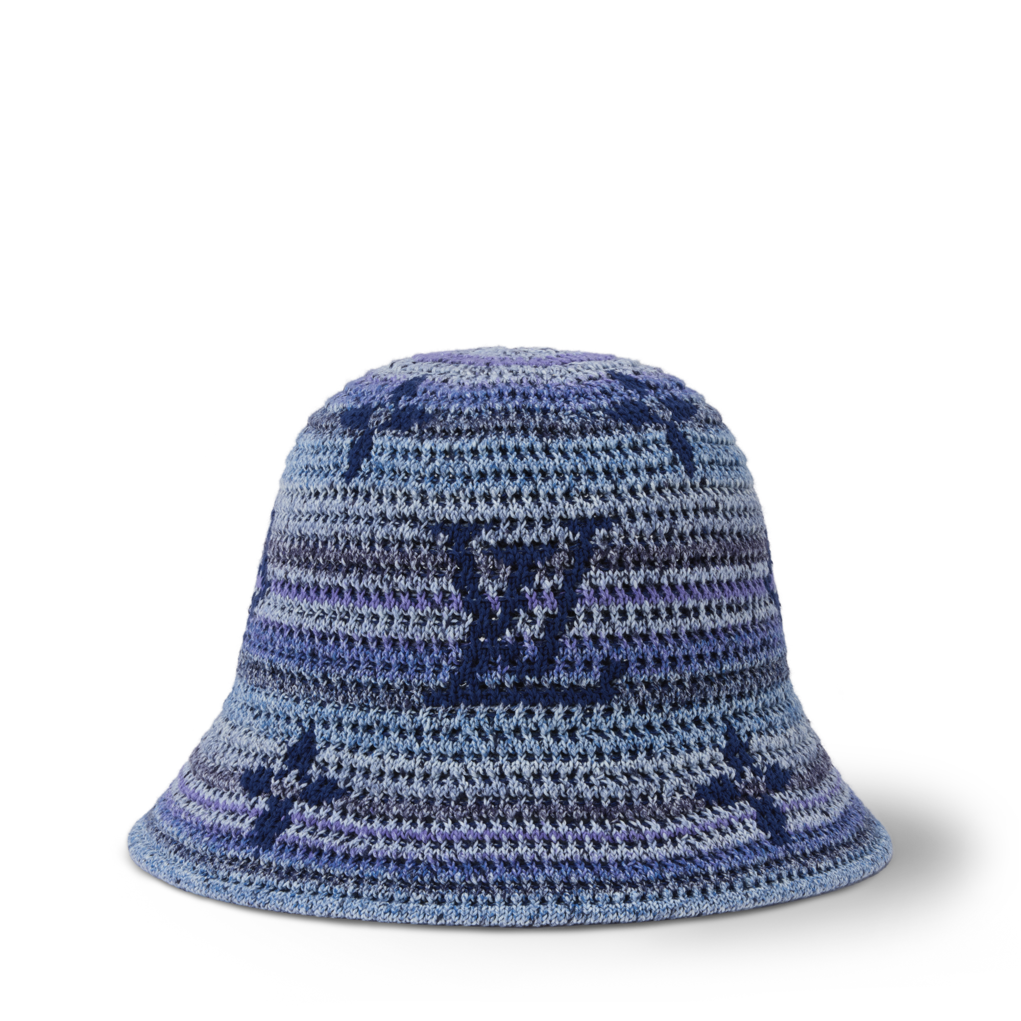 LOUIS VUITTON バケットハット ナイロン キャップ Monogram Stripes Crochet Bucket Hat S00 - Accessories M5503L